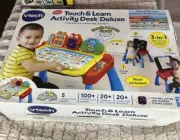 Vtech Touch & Learn Activity Desk Deluxe Speaking Sounds Learning Toy
