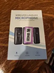 Wireless Lavalier Microphone for iPhone - Android Phone/Camera/Computer/Lapto...