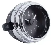 Dakota Digital 49-50 Ford Black Clock w/Red LED For VHX Gauge Kit VLC-49F-K-R (for: Ford)