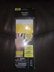 BRAND NEW AMSCAN WRISTBANDS YELLOW, 250 COUNT, GLOWS UNDER BLACK LIGHT