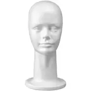 13'' Inch Styrofoam Foam Head Wig Head Mannequin Manikin Head Display Head Wi...
