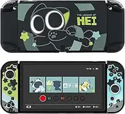 GeekShare Protective Case Slim Cover Case Compatible with Switch OLED and Game Console - Shock-Absorption and Anti-Scratch - The HEI Series