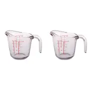 2x Kitchen Classics Glass Measure Jug 1 Cup/250ml Kitchen Cookware Accesories
