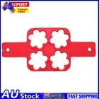 Silicone 4 Hole DIY Pancake Maker Bake Cake Mold Mini Egg Tools (Flower)