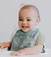 Brolly Sheets Extra Absorbent Baby Bib (Thyme) - 22cm