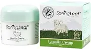 Springleaf Lanolin Cream with Placenta Extract & Vitamin E 100g - Green - Non-Greasy Formulation & Fast Absorption - For All Skin Type - Achieve Extra Moisture & Suppleness