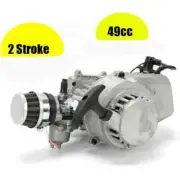 49CC 2 Stroke Pull Start Engine Kit Motor for Pocket Mini Pit Dirt Bike Quad