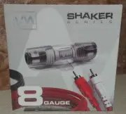VM Audio "Shaker Series" 8 Gauge 2 Channel Sub Woofer Amplifier Car Install Kit