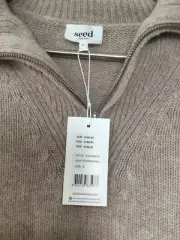BNWT SEED HERITAGE Merino Wool Pullover/jumper Size S rrp $169