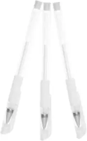 3Pcs Skin Marker Eyebrow Marker Microblading Outline Pen Eyebrow Felt Pen White