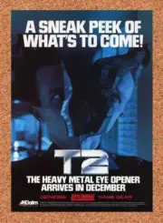 1990 T2 Terminator SNES Original Advertisement / Retro Wall Art v3