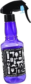 HAKIDZEL Empty Hair Spray Bottles Water Spray Bottle for Hair Hairdresser Spray Bottle Salon Spray Bottle Stylist Spray Bottle Curly Hair Spray Bottle Purple Hairdressing Mirror Square