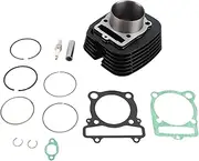 ATV Cylinder Piston Top End Kit, 55V‑11633‑00‑00, Compatible with Big Bear 350 4x4 1987‑1999, ATV Piston Cylinder Kit, Top End Engine Kit Replacement