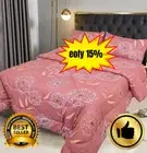 Heavy Winter cotton cover 3pcs Comforter Set with 2 pillow case super king size