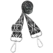 Purse Straps Replacement Crossbody,Purse Strap Crossbody Straps,Silver,Rhombic