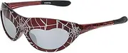 [Marvel] Boys Spider-Man Kids Wrap Sunglasses, Red Crystal, 53