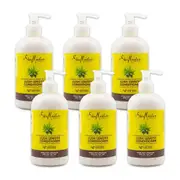 6PK Shea Moisture 384ml Conditioner Lush Length Bath Women Hair/Scalp Care
