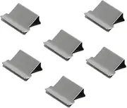 TOGEVAL 50pcs Metal Stapler Clips Dispenser Refillable Paper Clipper Bookbinding Device for Office School Document Management