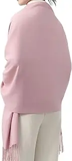 [Gochoneng] Women's Scarf Pashmina Shawls and Wraps for Evening Dresses Wedding Bridesmaid Bride Shawl Soft Winter Warm Scarves, Peach Pink