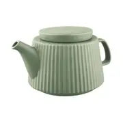 Avanti Siena 950ml Stoneware Teapot w/ Infuser Tea Brewing Maker Kettle Sage