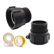 275 330 Gallon IBC Tote Water Tank Adapter with Gasket -2" Female Buttress Co...