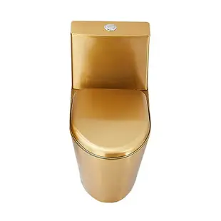 金色不銹鋼 馬桶酒吧KTV衛生間 座便器防臭 個性定製創意坐便器