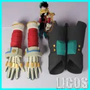 My Hero Academia Bakugou Katsuki Gloves Hand Armor&Leg Armor Cosplay Props