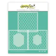 Honey Bee Art Deco Patterns Stencil Set 3pc