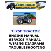 NEW HOLLAND TL75E TRACTOR MANUAL SHOP SERVICE REPAIR PDF