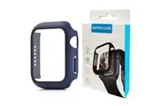 2pcs Apple Watch Screen Protector Case Full Cover Blue