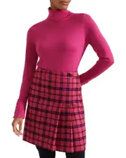 Hobbs London Leah Wool Pleated Skirt