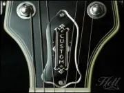 "BAGATELLE" 2-Hole Truss Rod Cover. Fits most Gibson® LP, SG style guitars.