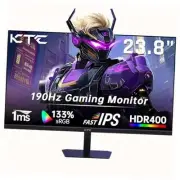 24 Inch 180Hz/190Hz Gaming Monitor, FHD PC Computer Monitor with Fast 23.8-inch