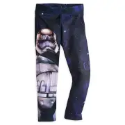 Disney Store Star Wars Force Awakens Captain Phasma Leggings for Girls Size 4
