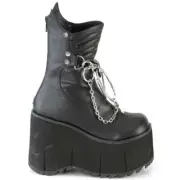 Demonia Kera-130 Platform Wedge Boots • Ships in 2-4 Weeks • Gothic