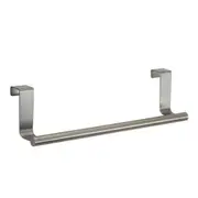 iDesign 23cm Over Cabinet Towel Bar/Rack Bathroom Organisation Stainless Steel