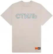 HERON PRESTON CTNMB STRASS LOGO TEE MEN T-SHIRT HMAA025S22JER0020947