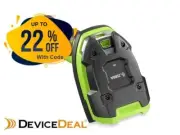 Zebra Barcode Scanner DS3608-ER Rugged Green Vibration Motor USB Kit