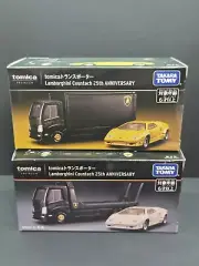 Tomica Premium Hauler & Lamborghini Countach 25th Tomy Mall Exclusive + Regular