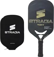 STRADIA Pickleball Paddle & Tailored Bag- Quality Fiber Paddle, Travel Size Pickleball Paddle- Experience Sleek Design and Superior Play.