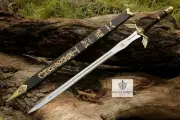 Legend of Zelda Dark Master Sword High Stainless Steel Replica With Scabbard