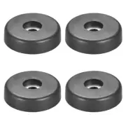 4 Pcs D40xH10mm Rubber Feet Anti-Vibration Base Pad Stand for Speaker Amplifier