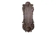 Mr Gecko Thermometer Elegant Handcrafted Indoor/Outdoor Cast Iron Antique Rust