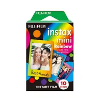 在飛比找PChome24h購物優惠-富士 instax mini 底片 漸層彩虹 一入/10張 