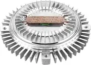 KANGYEBAIHUODIAN 1pcs Car Radiator Cooling Fan Clutch Silver 11521466000, 11521723027, 11521723918 Fit for BMW E24 E28 E30 E34 E36 Auto Accessories