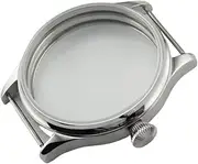 [WUYONGSI] 1pc 6497 Watch Case 44mm Stainless Steel Watch Case with Crown for ETA 6497 6498 ST3600/ST3621 Hand Winding Movement