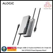Alogic USB-C Fusion ALPHA 5-in-1 Hub V2 *AU STOCK*Free Express Post*
