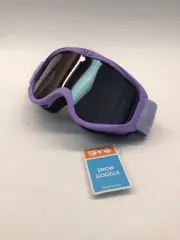 Spy Cadet Goggles Kids Youth Ski Snowboard - Herring Bone Lavender Purple KK2