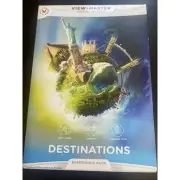 Mattel View Master Destinations Virtual Reality VR Experience Pack Brand New