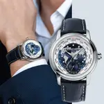 CONSTANT 康斯登 WORLDTIMER 限量世界時區機械錶 FC-718NWWM4H6